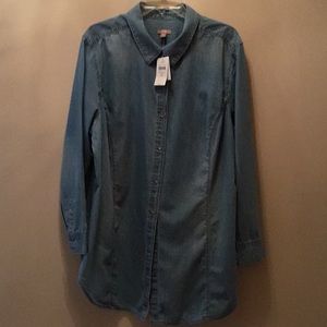 J.Jill Denim shirt - NWT - Size 2X